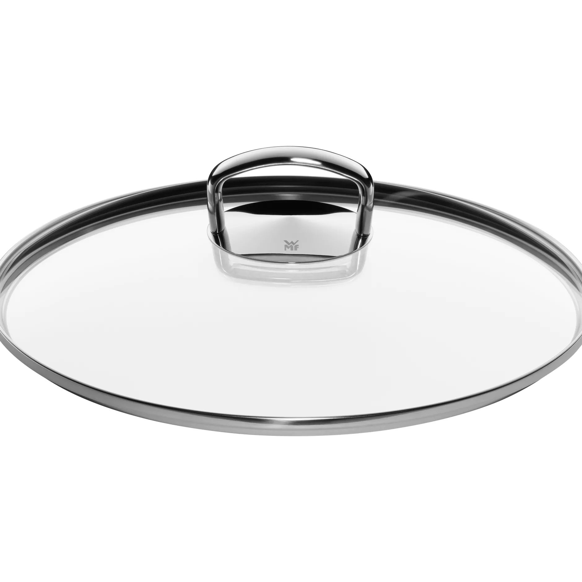 Fusiontec Mineral Wok mit Glasdeckel, 32 cm, Platinum|WMF Discount