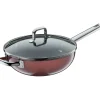 Fusiontec Mineral Wok mit Glasdeckel, 28 cm, Rose Quartz|WMF Outlet