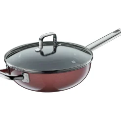 Fusiontec Mineral Wok mit Glasdeckel, 28 cm, Rose Quartz|WMF Outlet