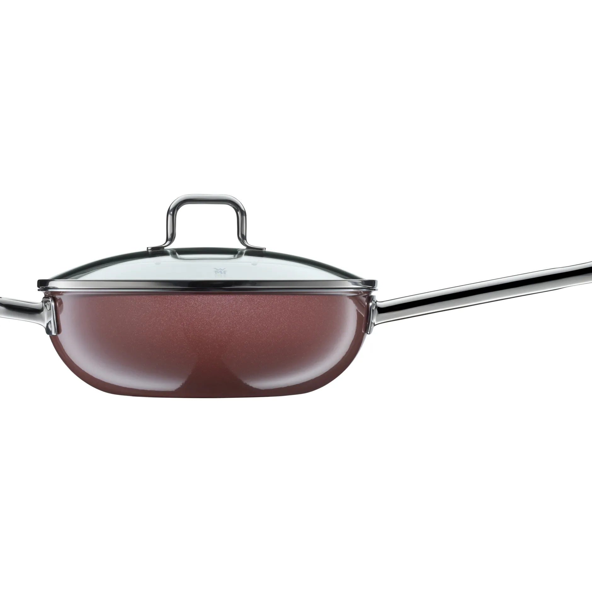 Fusiontec Mineral Wok mit Glasdeckel, 28 cm, Rose Quartz|WMF Outlet