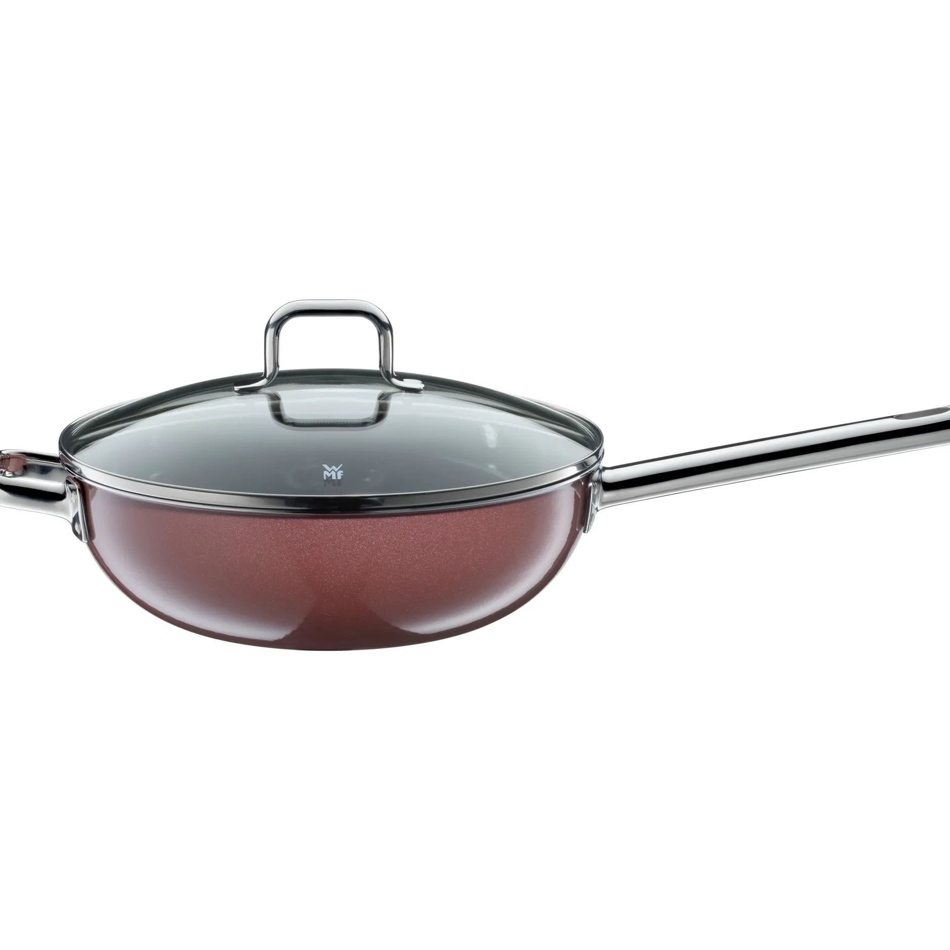 Fusiontec Mineral Wok mit Glasdeckel, 28 cm, Rose Quartz|WMF Outlet