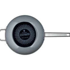 Fusiontec Mineral Wok mit Glasdeckel, 28 cm, Platinum|WMF New