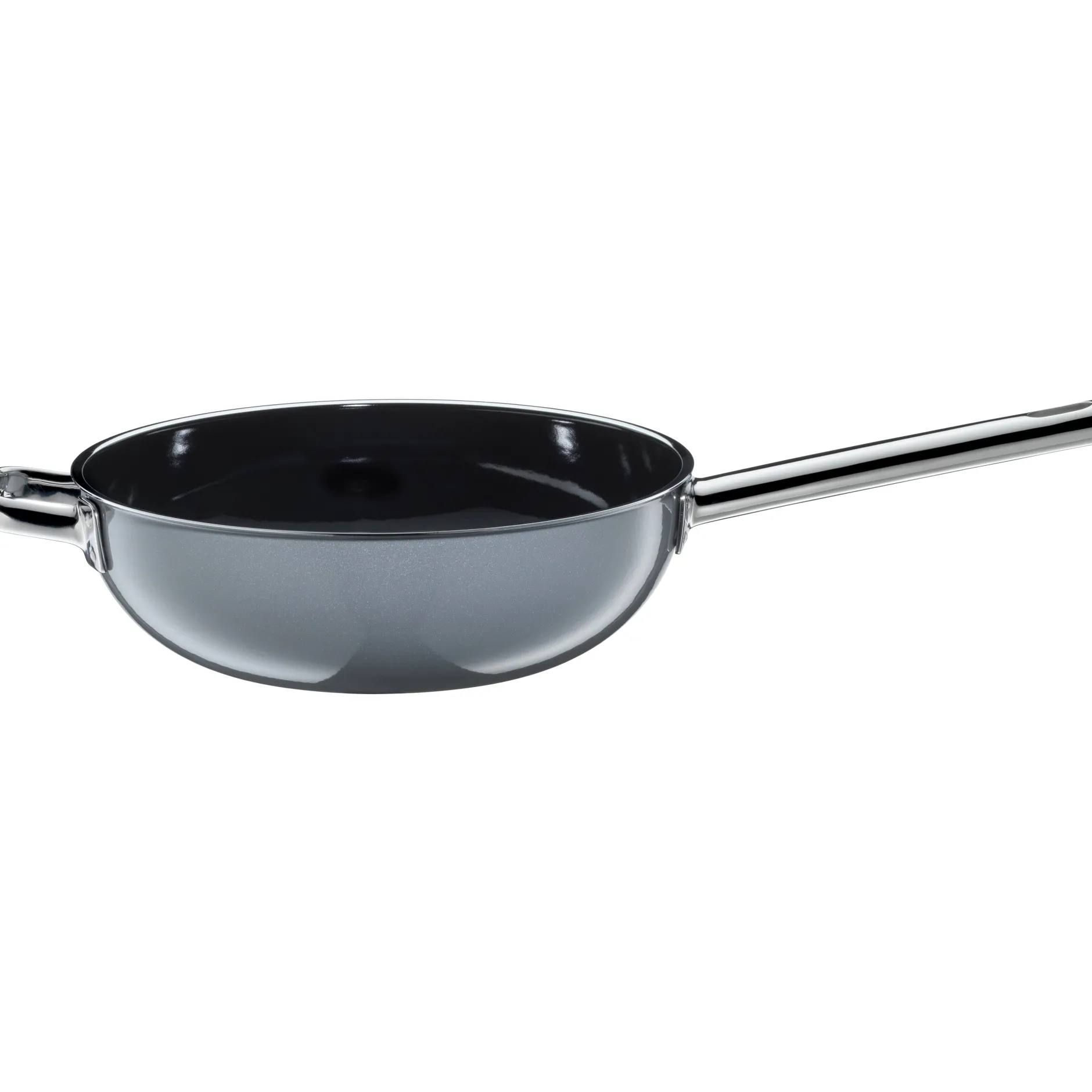 Fusiontec Mineral Wok mit Glasdeckel, 28 cm, Platinum|WMF New