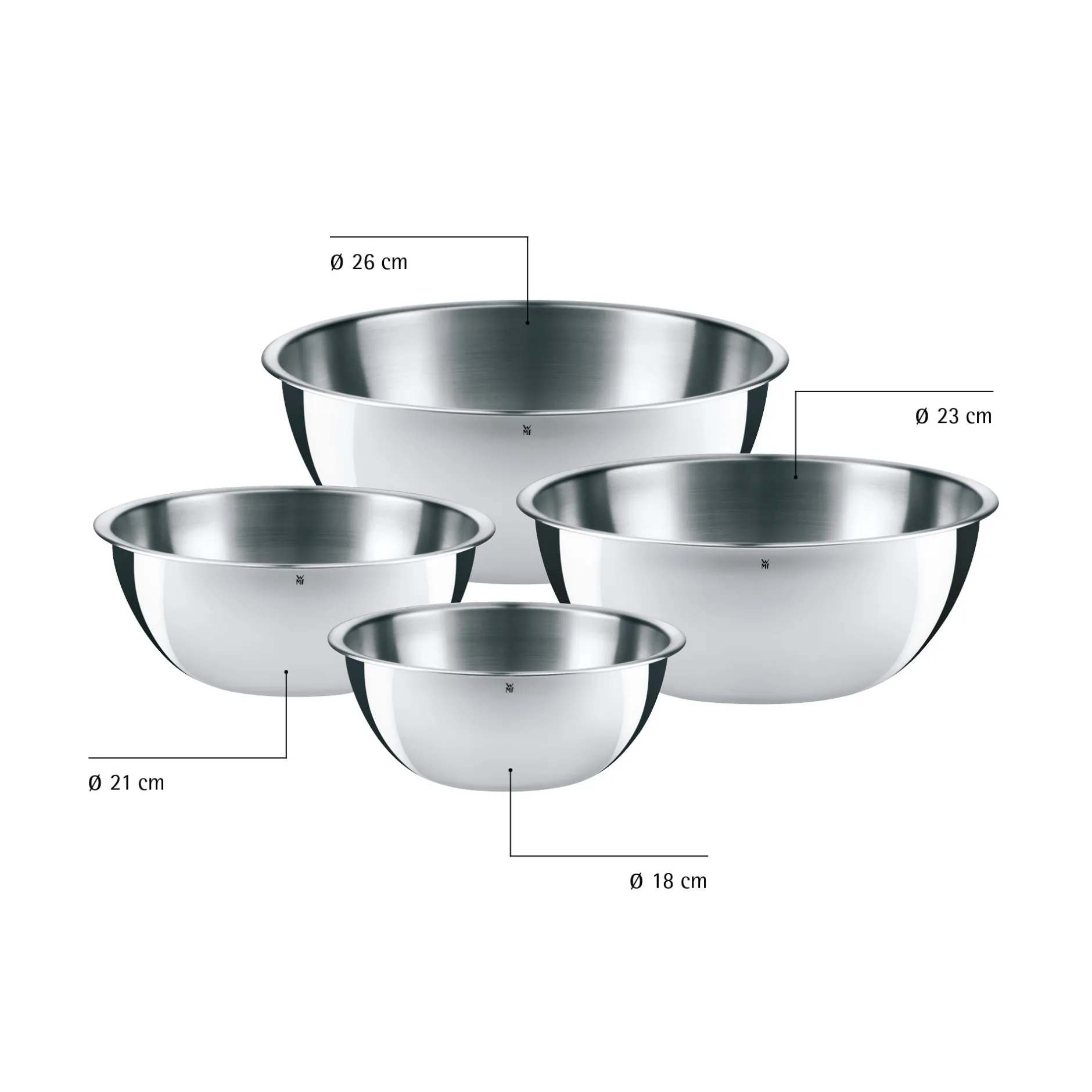 Gourmet Küchenschüssel-Set, 4-teilig|WMF Hot