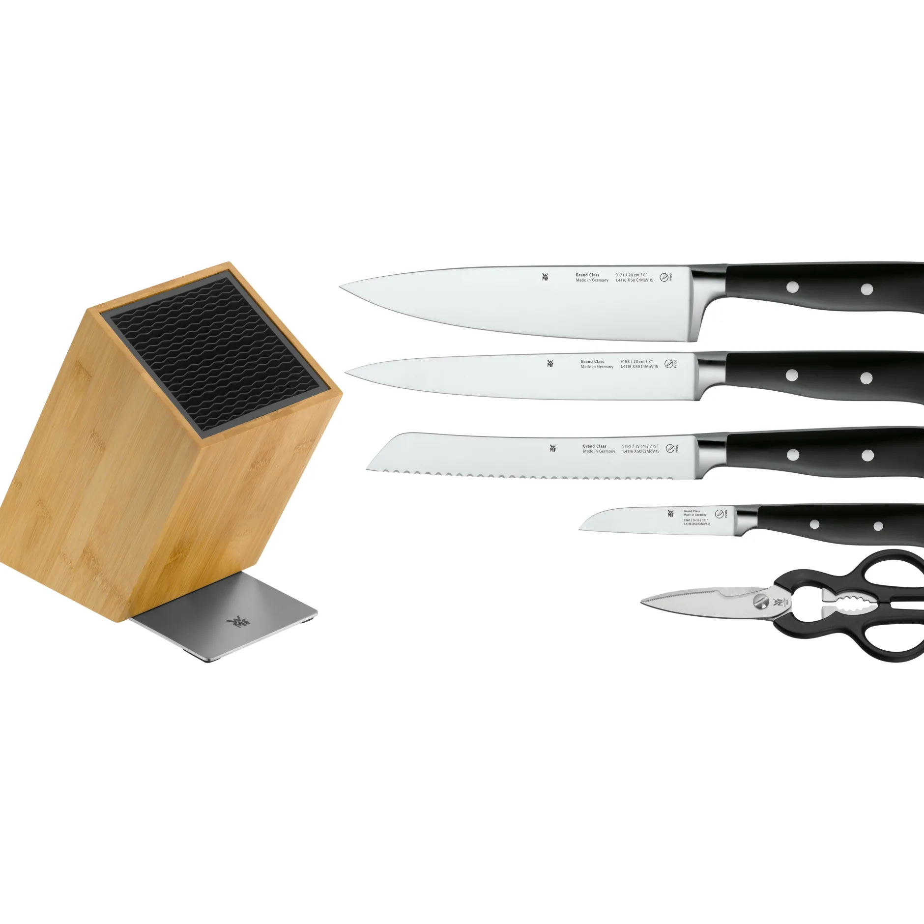 Grand Class Messer-Vorteils-Set* mit FlexTec Messerblock, 6-teilig|WMF Sale