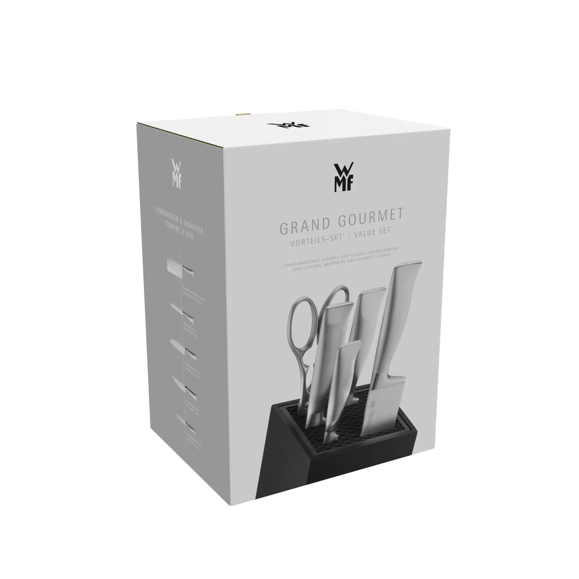 Grand Gourmet Messer-Vorteils-Set* mit FlexTec Messerblock, 6-teilig|WMF Best