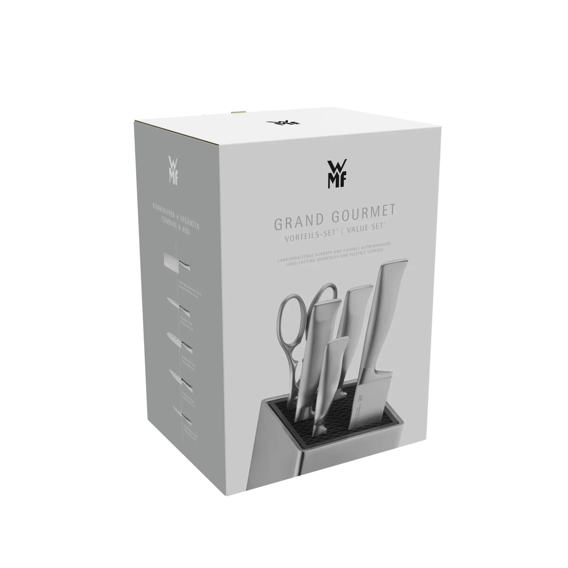 Grand Gourmet Messer-Vorteils-Set* mit FlexTec Messerblock, 6-teilig|WMF Hot