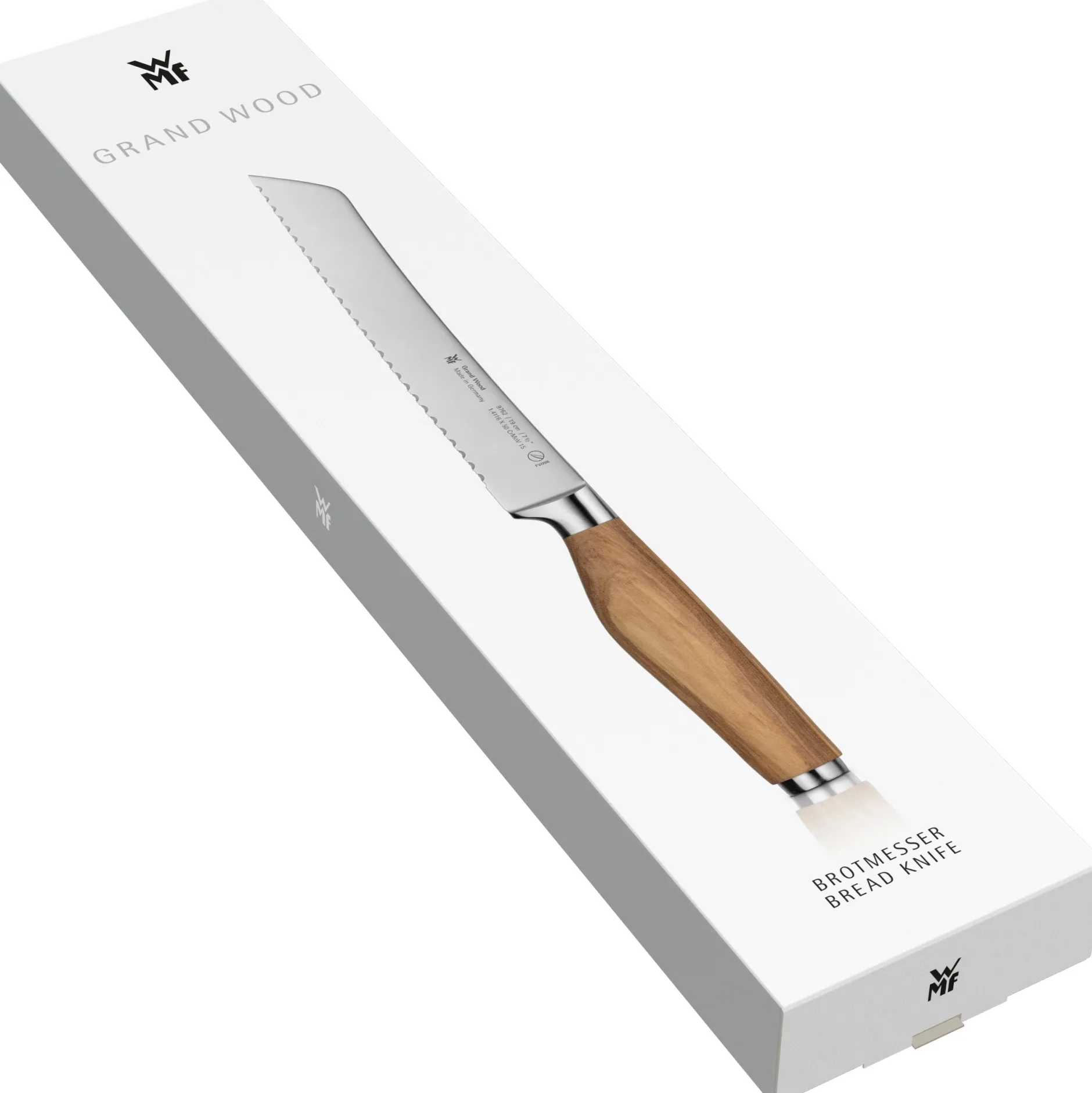 Grand Wood Brotmesser, 19 cm|WMF Hot