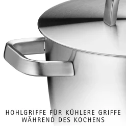 Iconic Kochtopf mit Deckel, 22 cm|WMF New