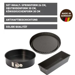 KAISER Classic Backformen-Set, 3-teilig|WMF Sale