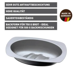 KAISER Inspiration Brotbackform, oval, 32 cm|WMF Sale