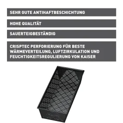 KAISER Inspiration Brotbackform, perforiert, 35 cm|WMF Hot