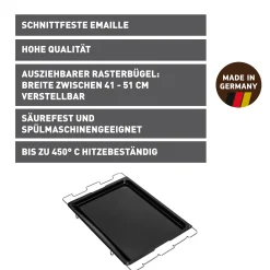 KAISER Inspiration Herdbackblech verstellbar, 41-51 x 33 cm|WMF New