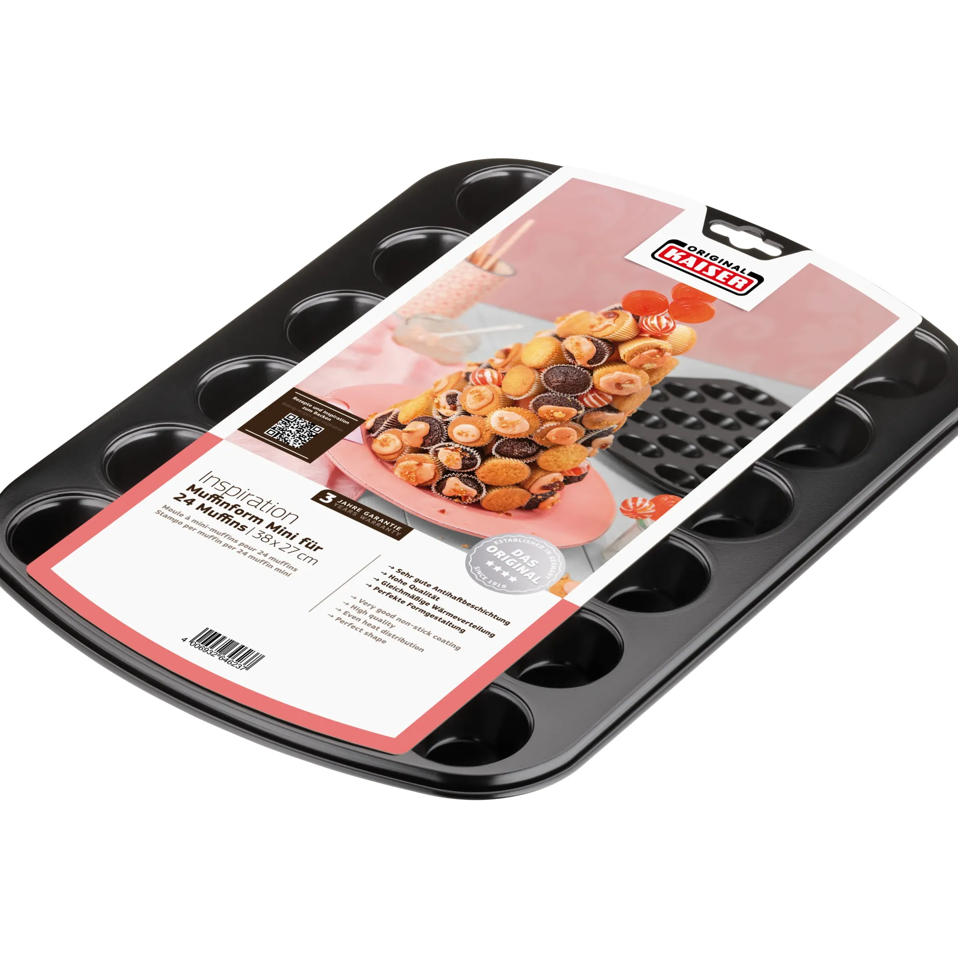 KAISER Inspiration Mini Muffinform für 24 Muffins|WMF Outlet