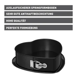 KAISER Inspiration Springform Herzkuchen, 25 x 26 x 7 cm|WMF New