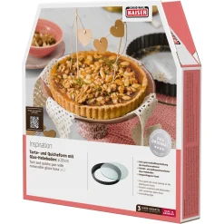 KAISER Inspiration Tarte- & Quicheform mit Glashebeboden, 28 cm|WMF
