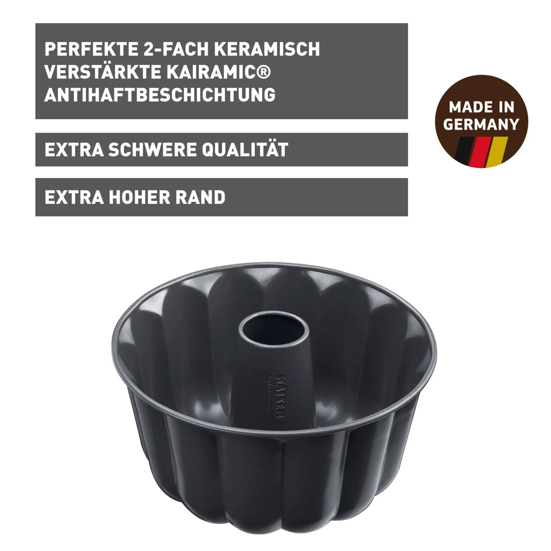 KAISER La Forme Plus Gugelhupfform, 24 cm|WMF Best