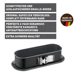 KAISER La Forme Plus Königskuchen Springform mit SafeClick, 30 x 11 cm|WMF Clearance