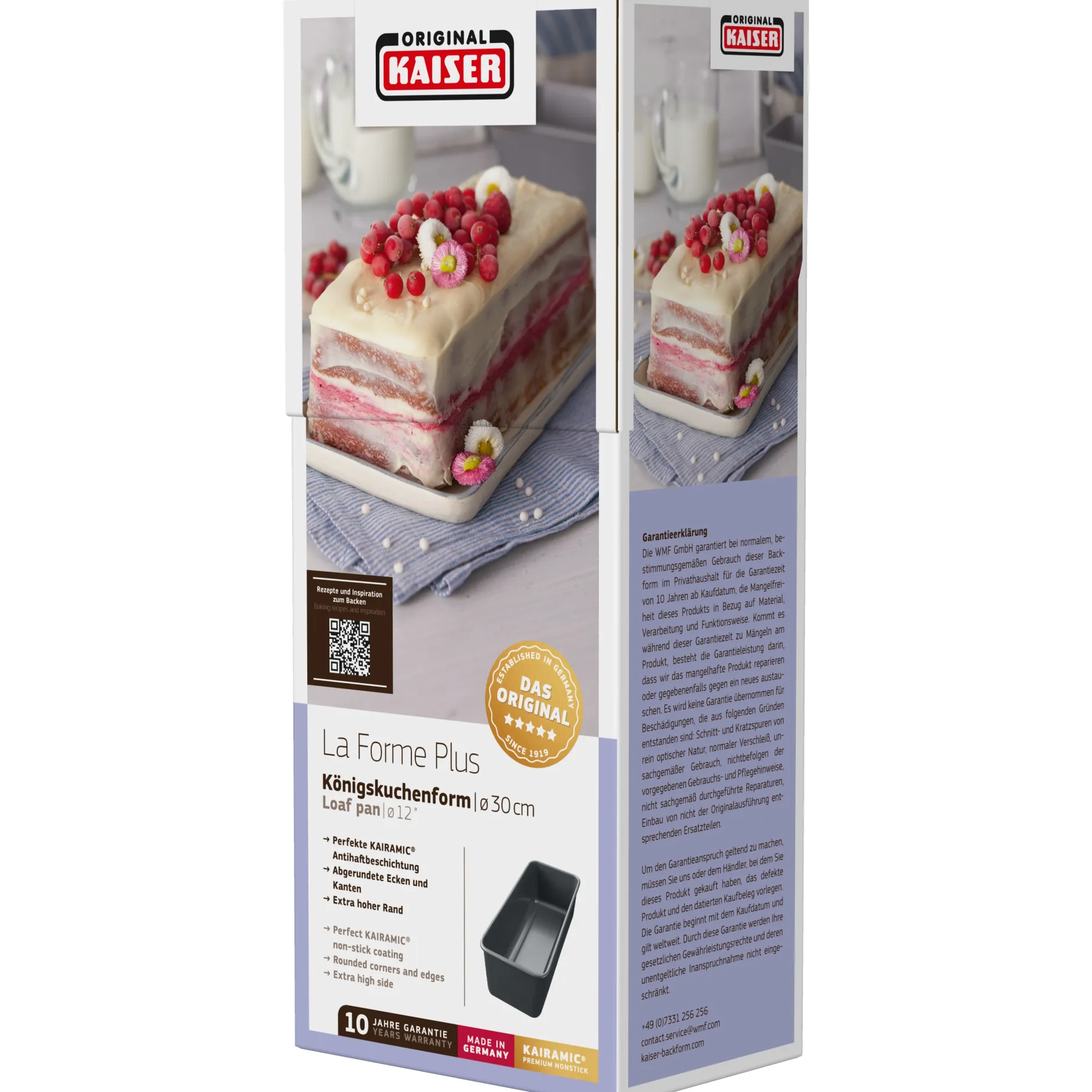 KAISER La Forme Plus Königskuchenform, 30 cm|WMF Discount