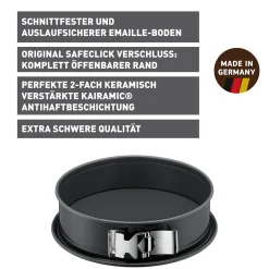 KAISER La Forme Plus Springform mit SafeClick, 28 cm|WMF Online