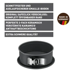 KAISER La Forme Plus Springform mit SafeClick, 20 cm|WMF Outlet