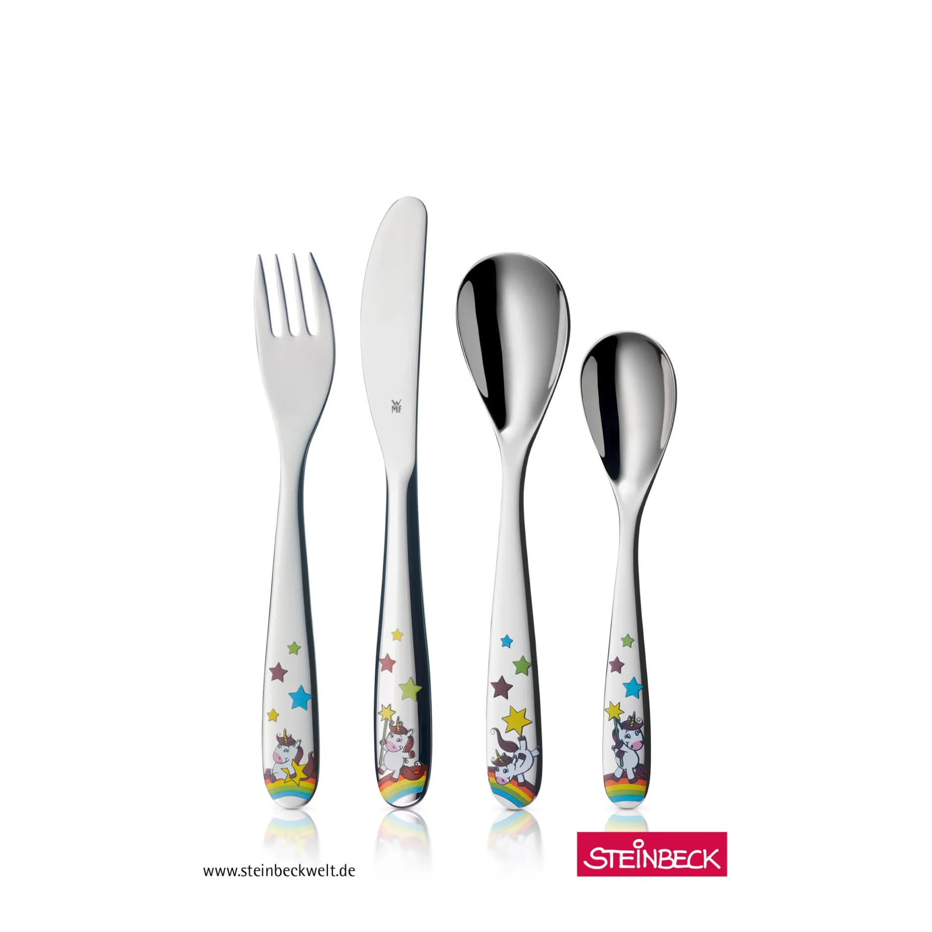 Kinderbesteck-Set Einhorn, 4-teilig|WMF Outlet