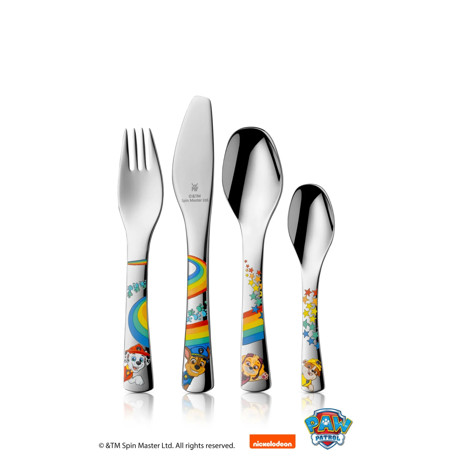 Kinderbesteck-Set PAW Patrol, 4-teilig|WMF Discount
