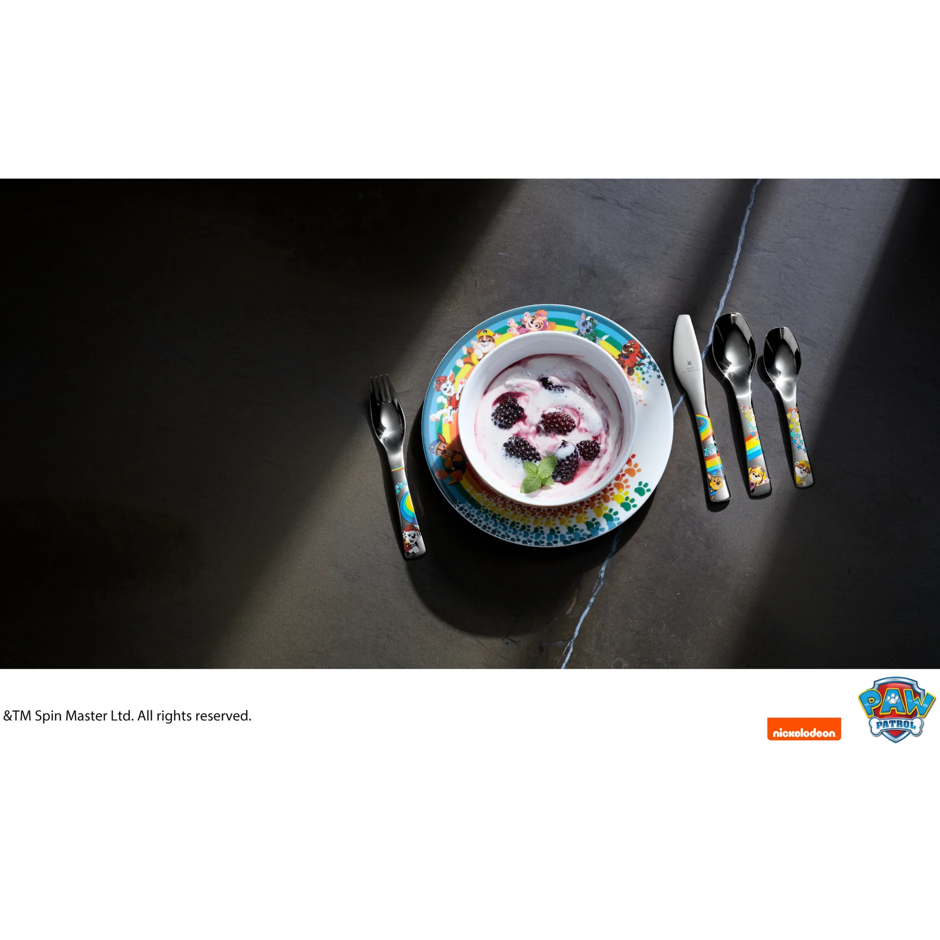 Kinderbesteck-Set PAW Patrol, 4-teilig|WMF Discount