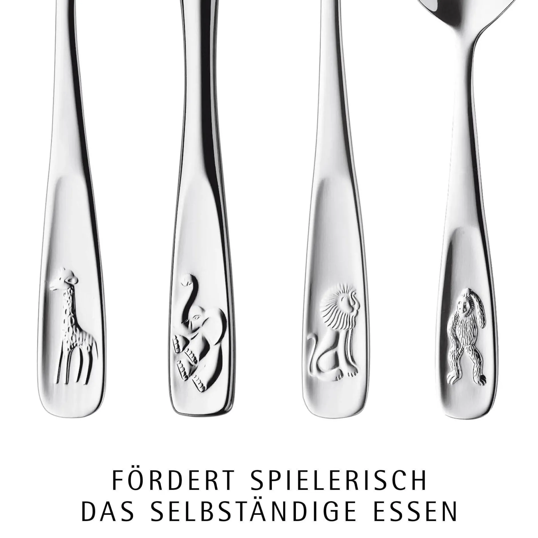 Kinderbesteck-Set Tiere, 4-teilig|WMF Online