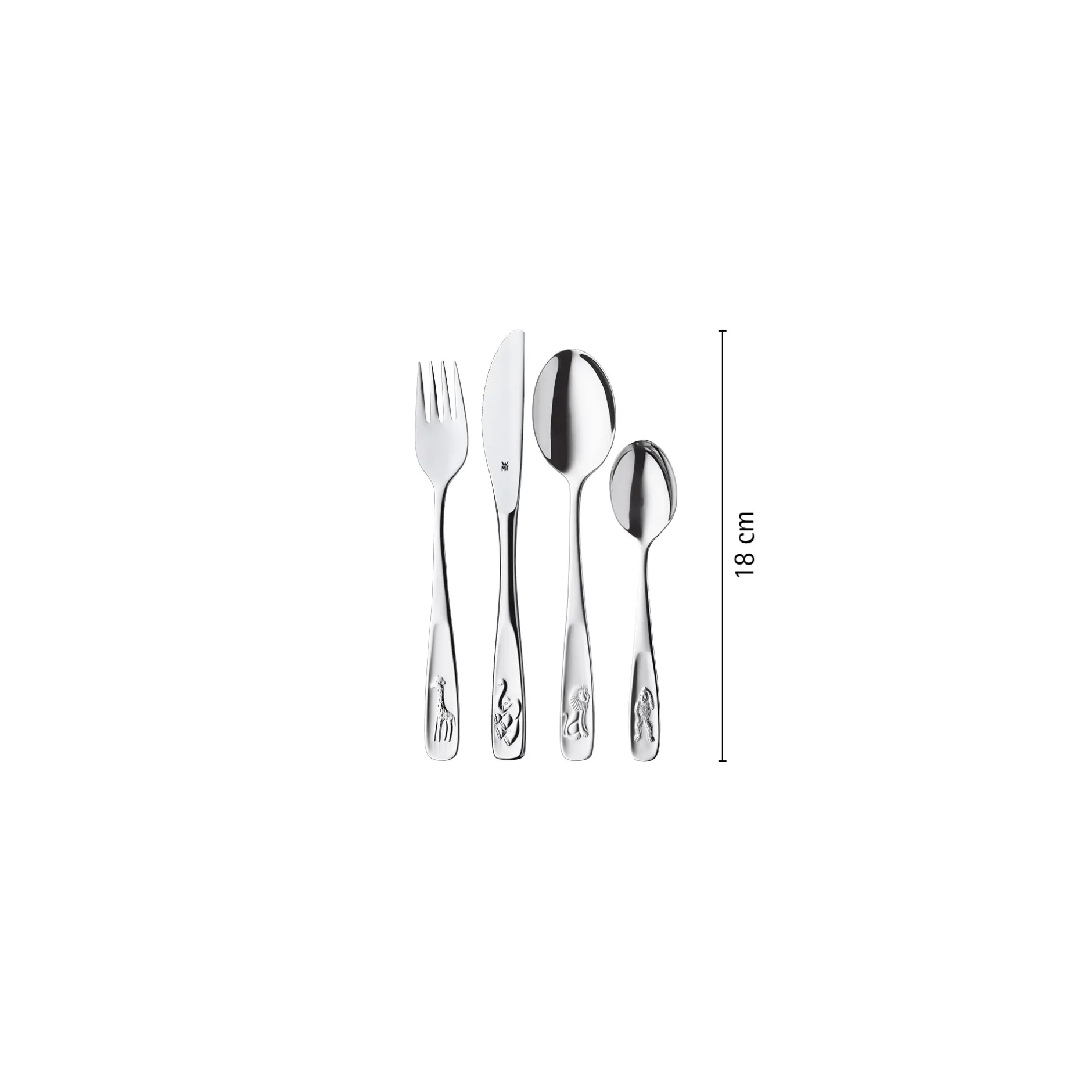 Kinderbesteck-Set Tiere, 4-teilig|WMF Online