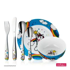 Kindergeschirr-Set Einhorn, 6-teilig|WMF Outlet