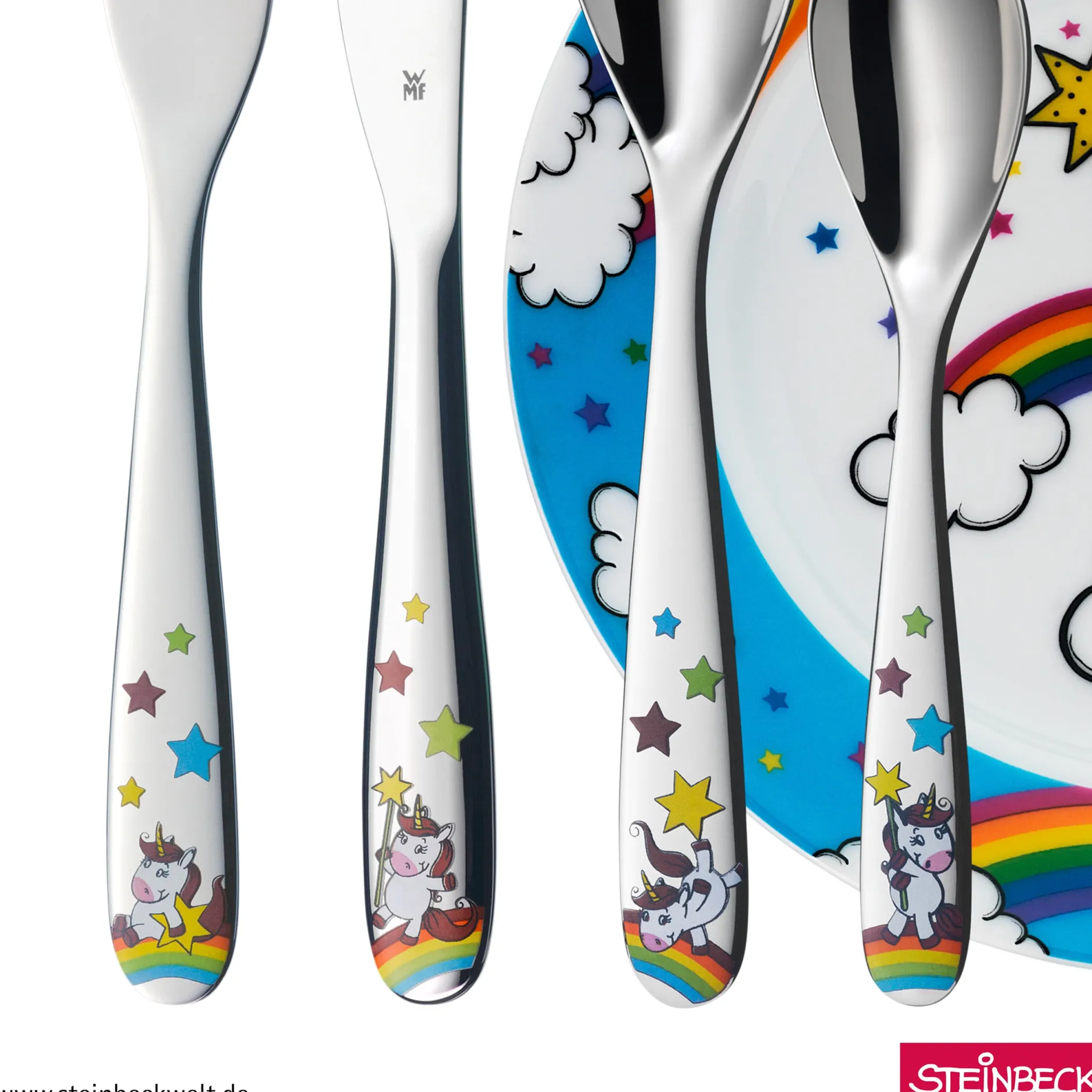 Kindergeschirr-Set Einhorn, 6-teilig|WMF Outlet
