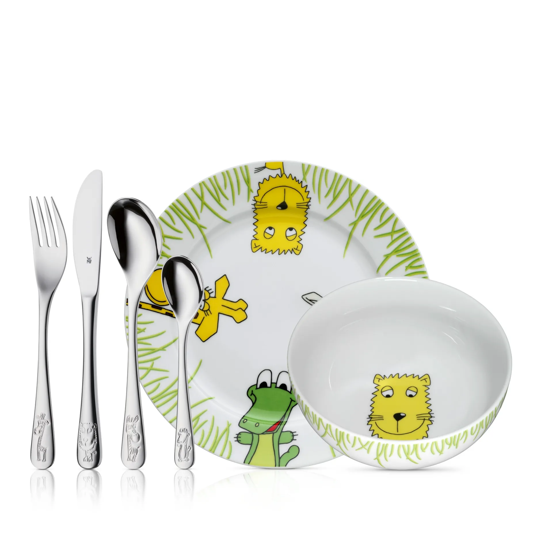 Kindergeschirr-Set Safari, 6-teilig|WMF Hot