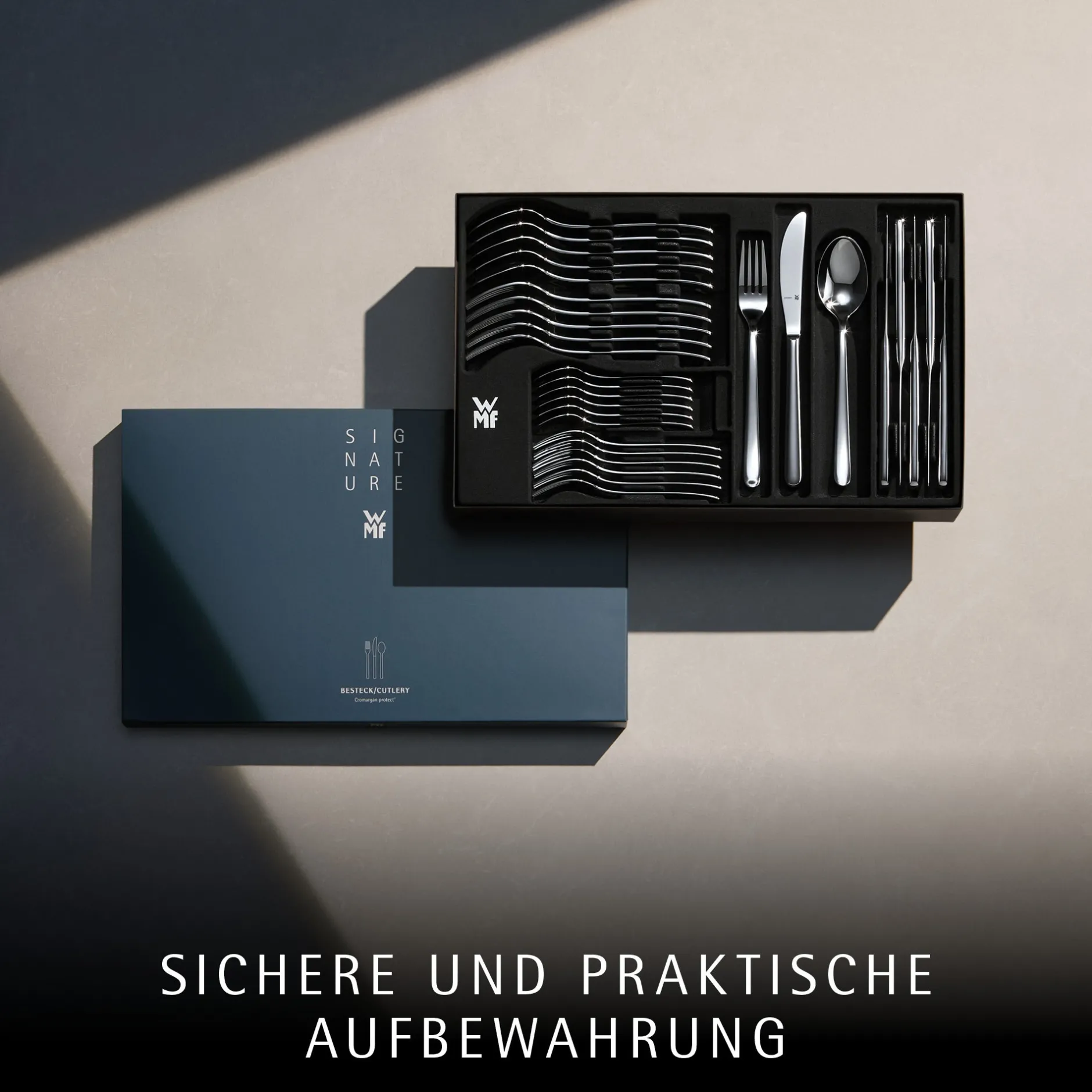 Kult Plus Besteck-Set, 30-teilig, Cromargan protect®|WMF New