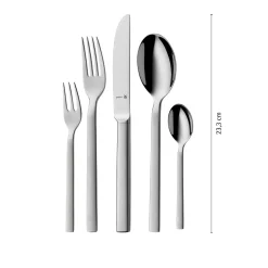 Lyric Plus Besteck-Set, 66-teilig, Cromargan protect®|WMF Sale