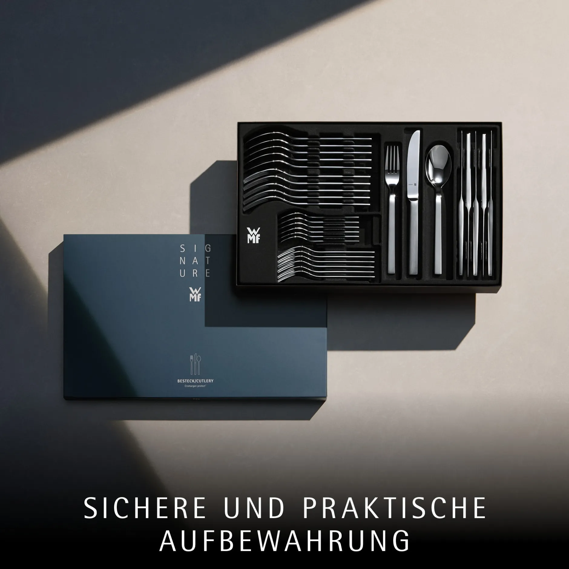 Lyric Plus Besteck-Set, 30-teilig, Cromargan protect®|WMF Clearance