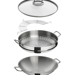 Macao Wok-Set, 36 cm, 4-teilig|WMF New
