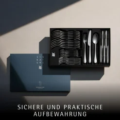 Merit Besteck-Set, 30-teilig, Cromargan protect®, sandgestrahlt|WMF Discount
