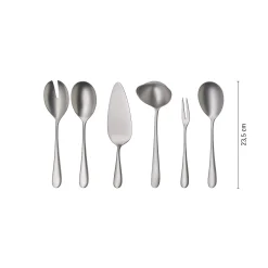 Merit Besteck-Set, 66-teilig, Cromargan protect®, sandgestrahlt|WMF New