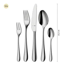 Merit Besteck-Set, 66-teilig, Cromargan protect®|WMF New