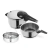Perfect Premium One Pot Schnellkochtopf-Set mit Dampfgareinsatz, 22 cm, 4,5 und 3,0 Liter|WMF Discount