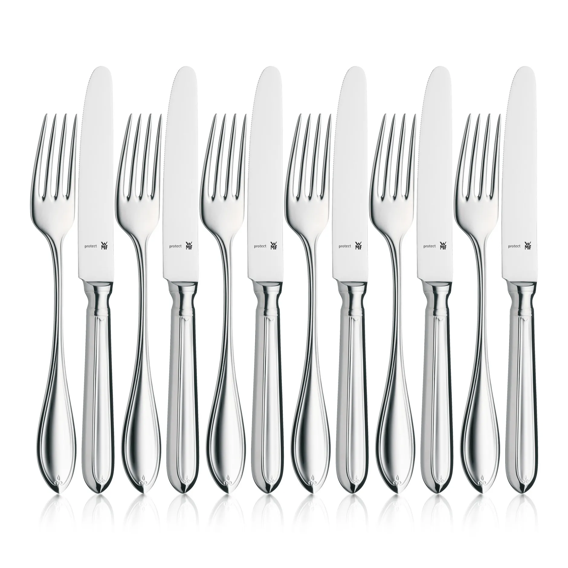 Premiere Dessertbesteck-Set, 12-teilig, Cromargan protect®|WMF Discount
