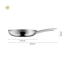 Profi Resist Stielpfanne mit beschichtetem Schüttrand, 24 cm|WMF Discount