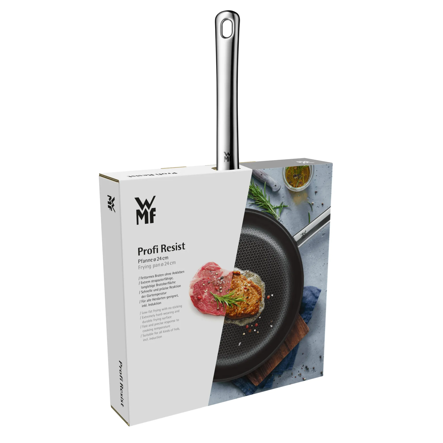 Profi Resist Stielpfanne mit beschichtetem Schüttrand, 24 cm|WMF Discount