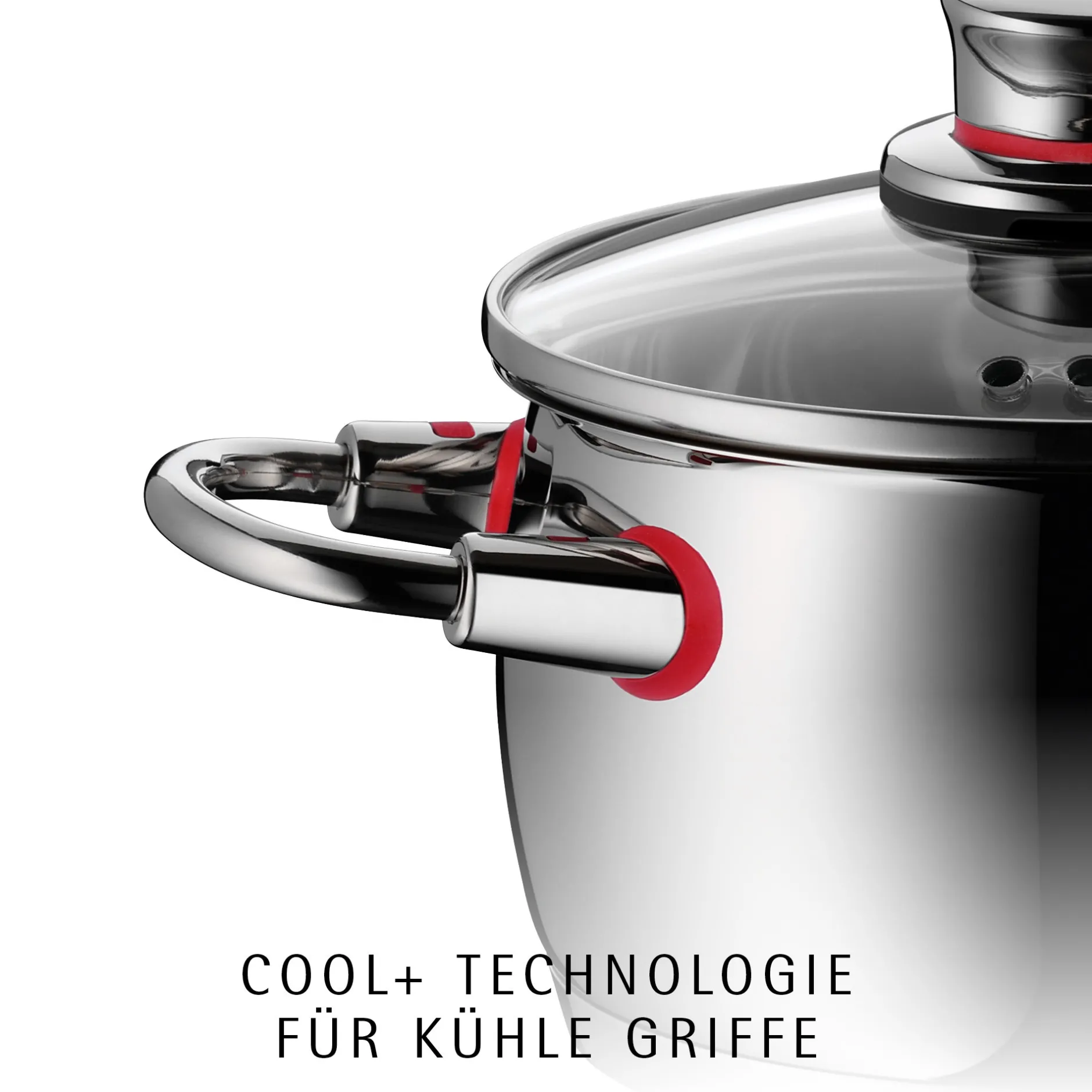Quality One Kochtopf mit Deckel, 16 cm|WMF Hot