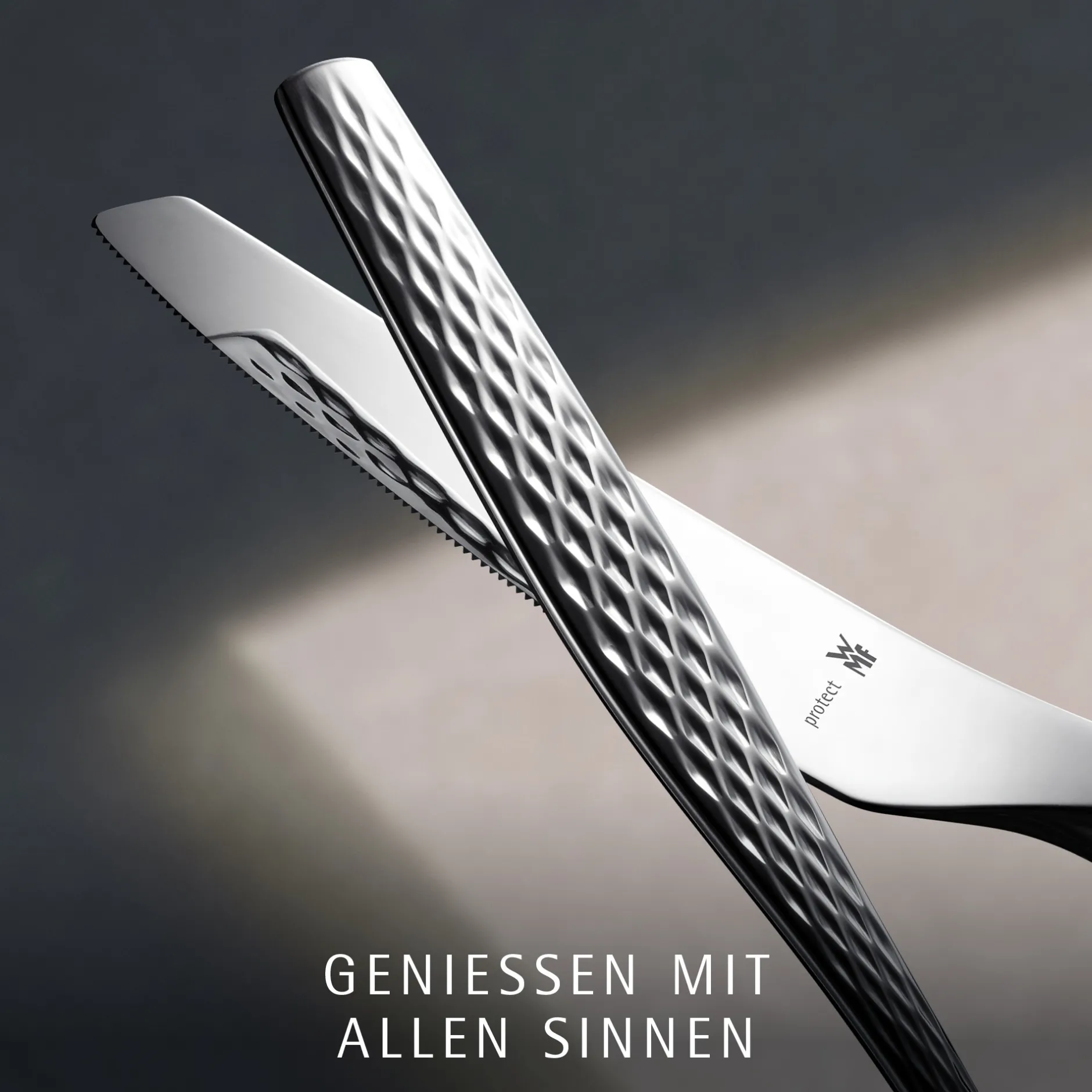 Sentic Besteck-Set, 66-teilig, Cromargan protect®|WMF New