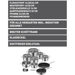 Silit Alicante Kochgeschirr-Set, 10-teilig|WMF Hot