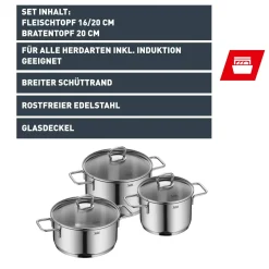 Silit Alicante Topf Set 3 teilig|WMF Best
