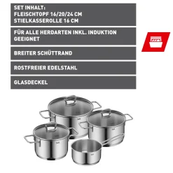 Silit Alicante Topf-Set, 4-teilig|WMF Best