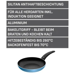 Silit Belluna Stielpfanne, 24 cm, Blau|WMF Clearance